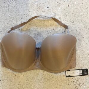 Fantasie Tan Strapless Convertible Bra with Molded Cups
